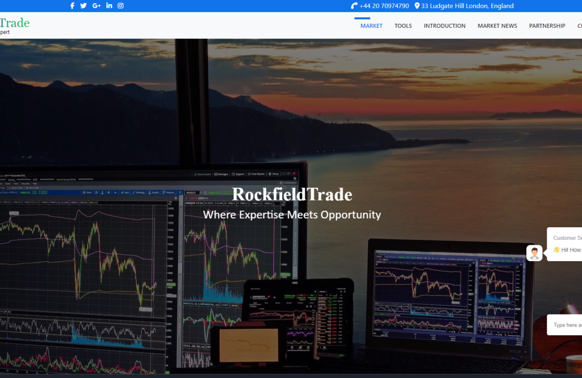 RockfieldTrade мошеннический проект