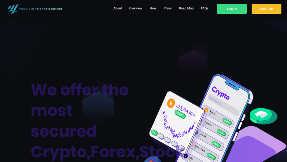 Precisionmarketsoption – Отзывы о Работе Брокера, Мошенник!