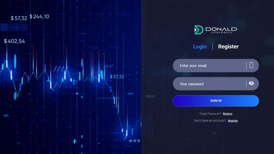 Donald Corporate – отзывы о работе брокера, мошенник