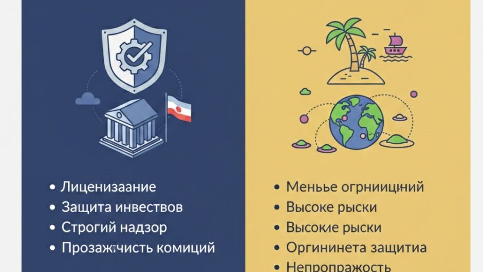 Регулируемые и офшорные брокеры: ключевые отличия