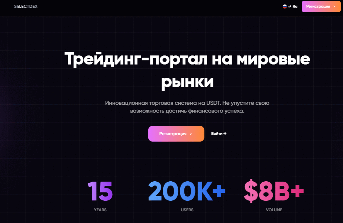 Брокер SELECTDEX