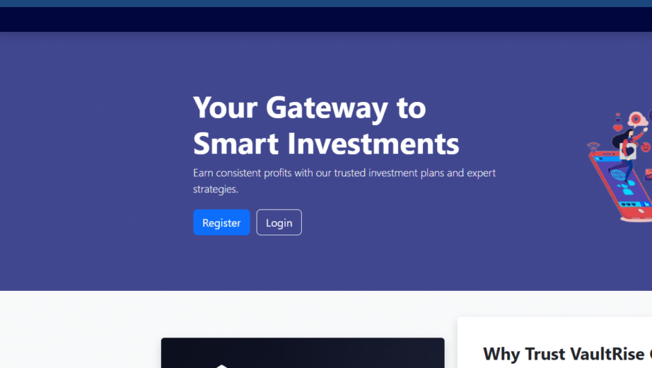 VaultRise Capital — отзывы клиентов и экспертный разбор платформы